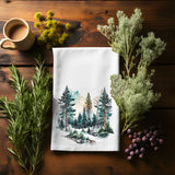 The Warm One — Tea Towel | Ember + Evergreen | Oregon