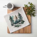 The Warm One — Tea Towel | Ember + Evergreen | Oregon
