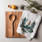 The Warm One — Tea Towel | Ember + Evergreen | Oregon