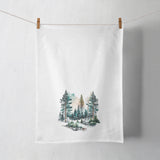 The Warm One — Tea Towel | Ember + Evergreen | Oregon