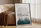Her Own Wings — Art Print | Ember + Evergreen | Oregon
