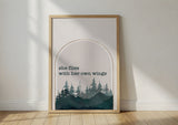 Her Own Wings — Art Print | Ember + Evergreen | Oregon