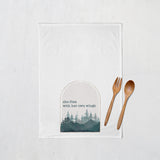 Her Own Wings — Tea Towel | Ember + Evergreen | Oregon