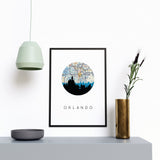 Orlando, Florida | Landmark | Art Print