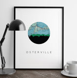 Osterville, Massachusetts | Landmark | Art Print