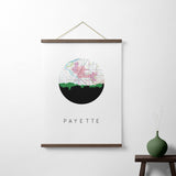 Payette, Idaho | Landmark | Art Print