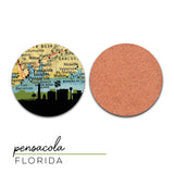 Pensacola, Florida | Landmark | Coaster Set