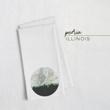Peoria, Illinois | Landmark | Tea Towel