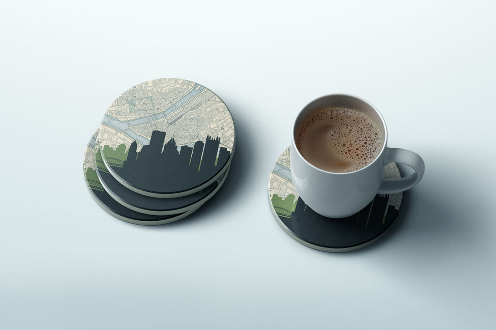 Pittsburgh, Pennsylvania | Landmark | Coaster Set
