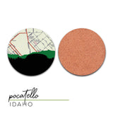 Pocatello, Idaho | Landmark | Coaster Set