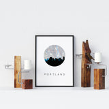 Portland, Oregon | Landmark | Art Print