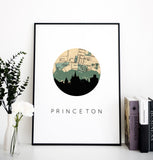 Princeton, New Jersey | Landmark | Art Print