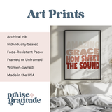 Give Us This Day Art Print | From the Table | Praise + Gratitude Collection