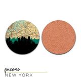 Queens, New York | Landmark | Coaster Set