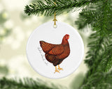 Rhode Island State Bird | Flora & Fauna Ornament