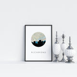 Richmond, Virginia | Landmark | Art Print