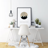 Rochester, New York | Landmark | Art Print