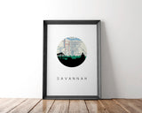 Savannah, Georgia | Landmark | Art Print