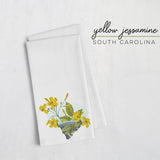South Carolina State Flower | Flora & Fauna Tea Towel