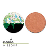 Scandia, Missouri | Landmark | Coaster Set