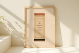 Be Lovely. Leave Late. - Art Print | Bloom + Bourbon