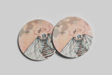 Southern Cicada Coaster — Bloom + Bourbon Specimen