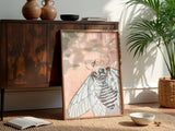 Southern Cicada — Bloom + Bourbon Specimen Print