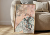 Southern Cicada — Bloom + Bourbon Specimen Print
