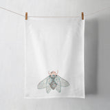 Southern Cicada Tea Towel — Charleston Kitchen