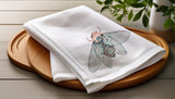 Southern Cicada Tea Towel — Charleston Kitchen