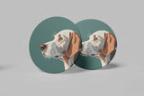 Porch Watch Coaster — Bloom + Bourbon Sporting Dog