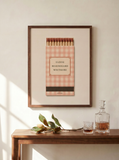 EBW Monogram - Art Print | Bloom + Bourbon