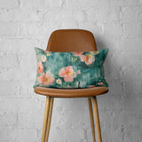 Garden After Dark – Southern Floral Lumbar Pillow