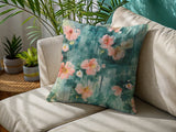 Garden After Dark – Southern Floral Decorative Pillow