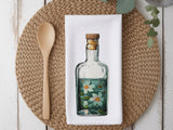 Garden Gin Bottle Tea Towel — Charleston Kitchen