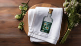 Garden Gin Bottle Tea Towel — Charleston Kitchen