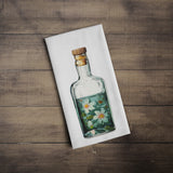 Garden Gin Bottle Tea Towel — Charleston Kitchen