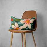 Magnolia Social – Southern Floral Lumbar Pillow