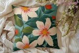 Magnolia Social – Southern Floral Decorative Pillow