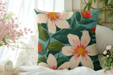 Magnolia Social – Southern Floral Decorative Pillow