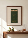 Please Pace Yourself - Art Print | Bloom + Bourbon