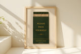 Please Pace Yourself - Art Print | Bloom + Bourbon