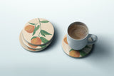 Sweet Citrus Stem Coaster — Charleston Botanical