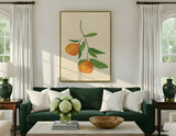 Sweet Citrus Stem — Charleston Botanical Art Print