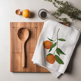 Sweet Citrus Stem Tea Towel — Charleston Kitchen