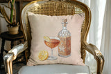 Evening Pour – Southern Bourbon Decorative Pillow