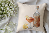 Evening Pour – Southern Bourbon Decorative Pillow