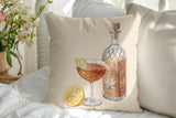 Evening Pour – Southern Bourbon Decorative Pillow