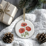 Ranunculus Revival Ornament — Charleston Botanical