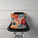 Garden Roses in Bloom Decorative Pillow | Bloom + Bourbon Collection